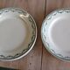 Set of 6 dinner plates of Saint Amand amandinoise Holy