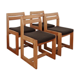 4 chairs sleigh Maison Regain