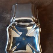Vintage metal sugar bowl
