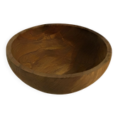 Grande coupe en bois massif vintage – Vide-poche – Centre de table – 3