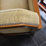 Set of armchairs and art-deco beanbags