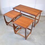 Large pull-out table G-plan 1950