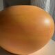 Orange ball vase from the 90s, H15 D20