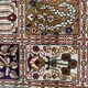 Vintage turkish silk carpet 92x157 cm