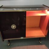 Vintage bar furniture 1950 on wheels