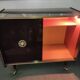 Meuble bar vintage 1950 sur roulettes