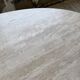 Travertine dining table 1970 Italy Tobia Scarpa