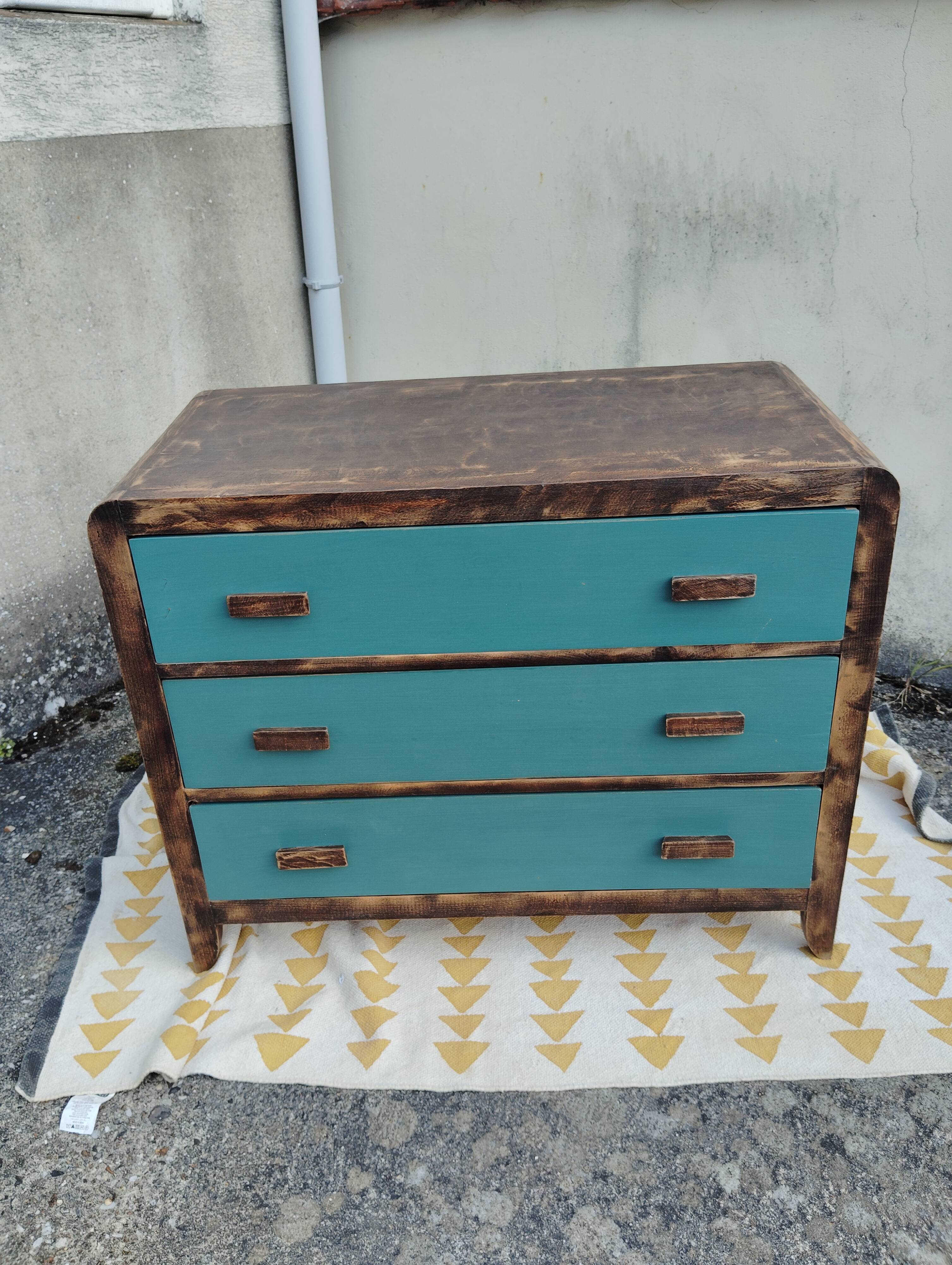 Commode vintage "wabi sabi"