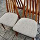 Set of 4 chairs and a pair of vintage eva armchairs by nils koefoed