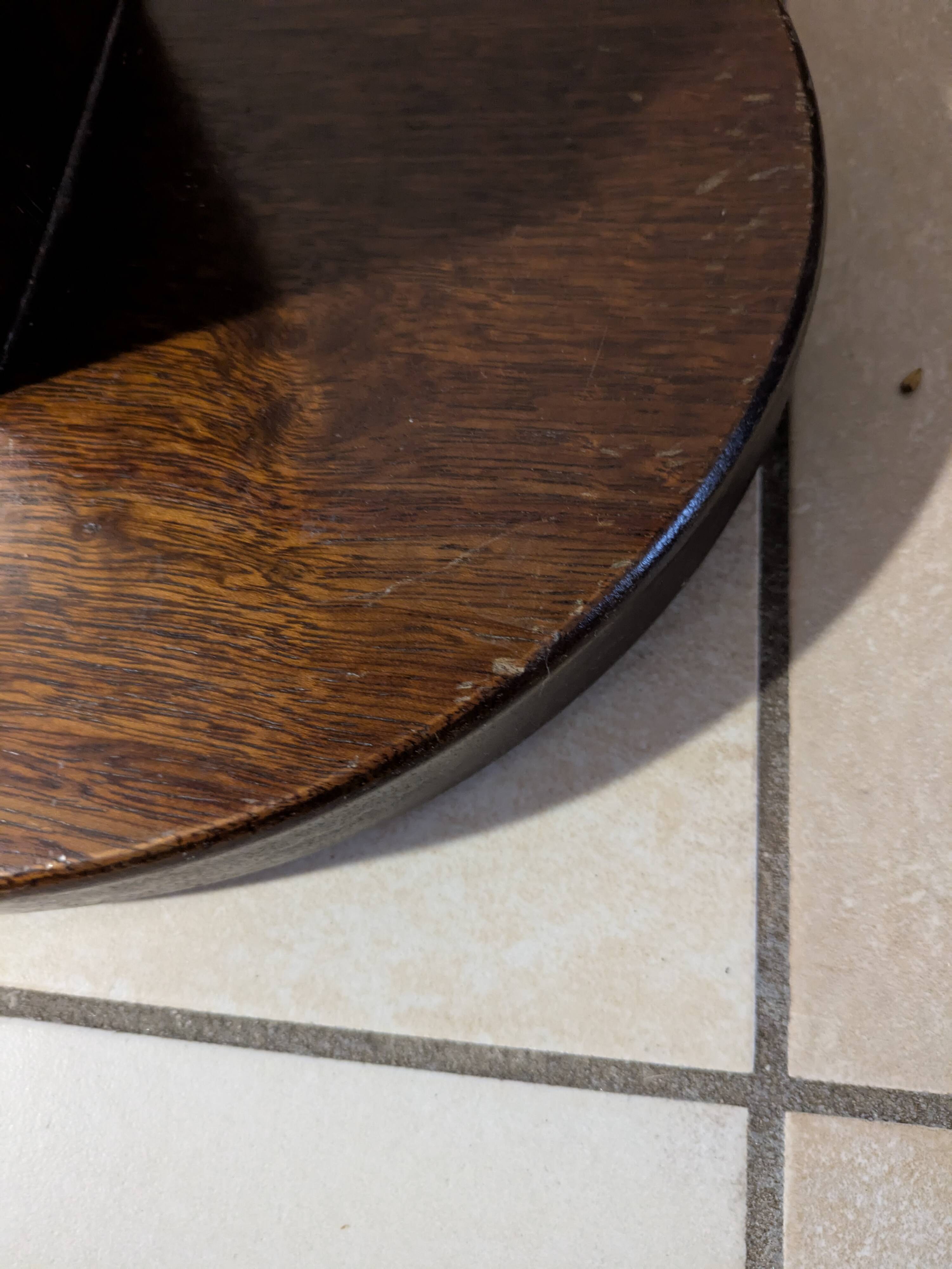 Art Deco gueridon in rosewood