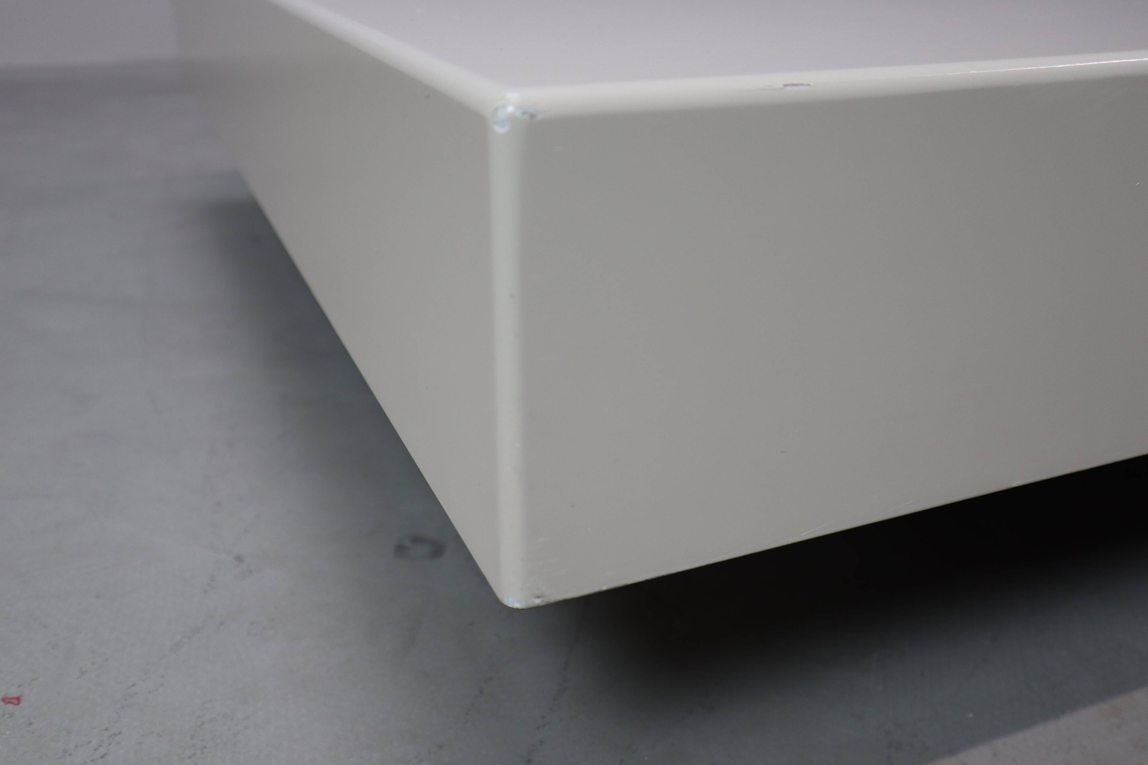 Sleek vintage minimalist coffee table