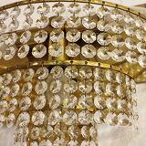 Appliques murales en cristal France années 1970