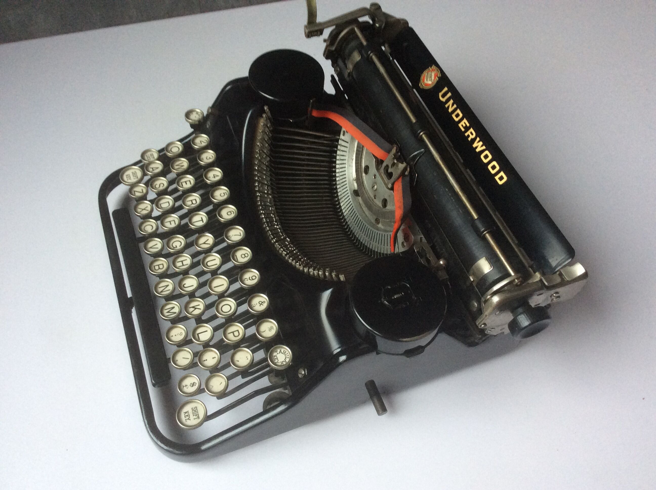 Old Underwood Portable Typewriter -1930