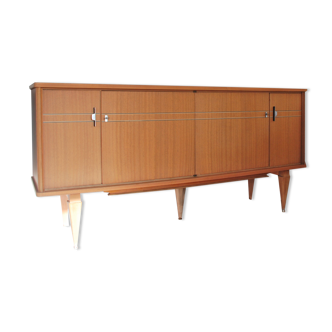 Enfilade 60s/70s in marquetry