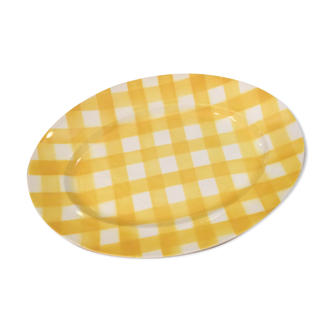 Plat ovale sarreguemines Digoin