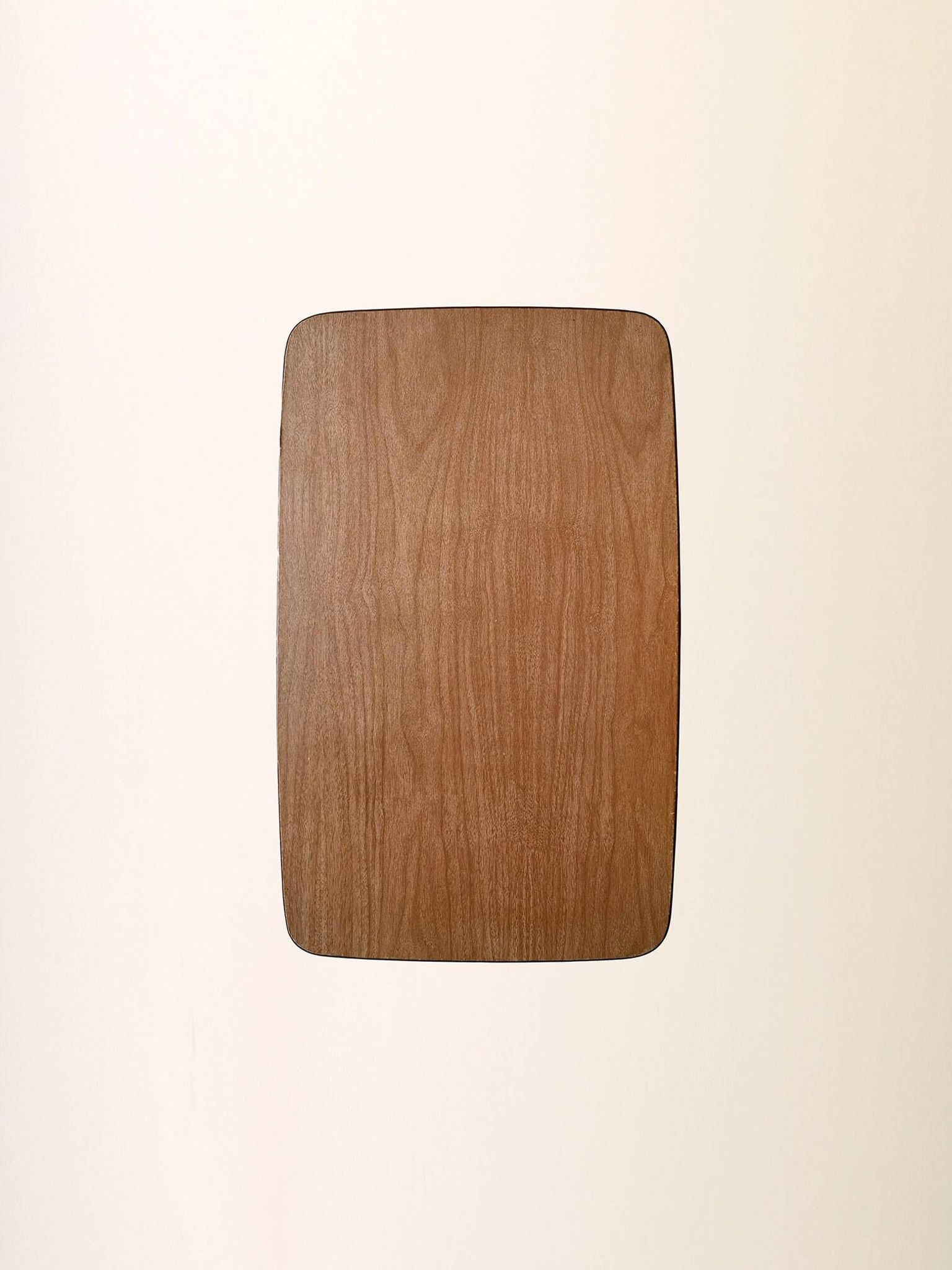 Table d'appoint vintage en formica et métal des années 1950