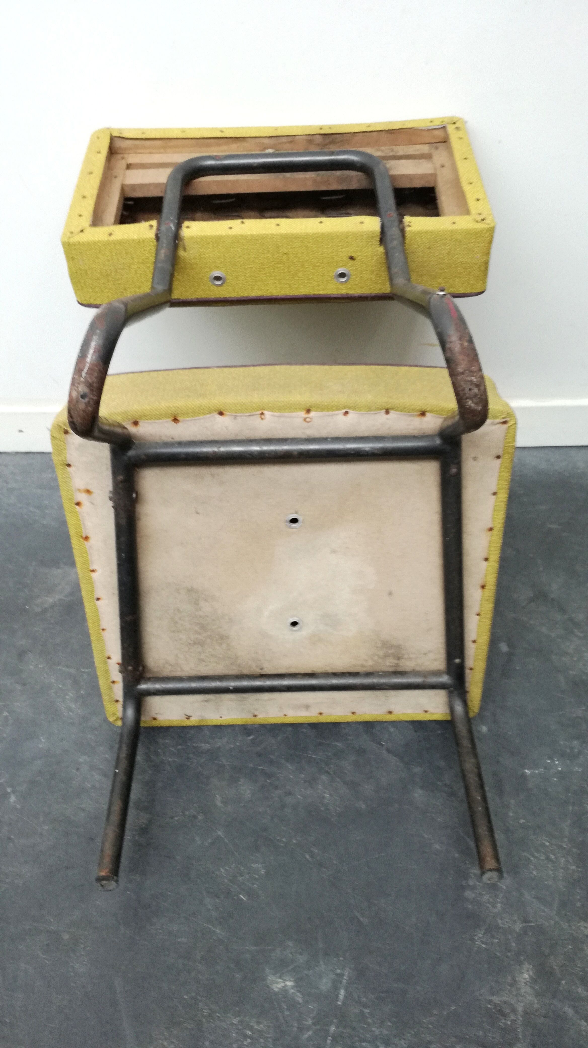 Pair of chairs by Jacques Hitier, 1950s