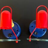 Pair of Memphis style spotlights from the 85/90s in box