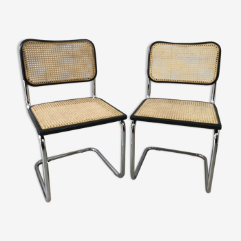 Paire de chaises B32 Breuer