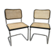 Pair of chairs B32 Breuer