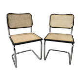 Pair of chairs B32 Breuer