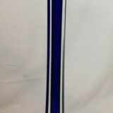 Ancien vase verre bleu vintage