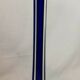 Old vintage blue glass vase