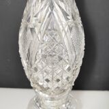 Vase en cristal taillé