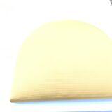 Pair of style restoration gondola chairs in mahogany XXth