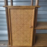 Vintage shelving storage unit library