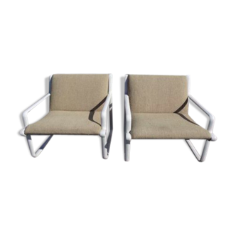Pair of chairs KNOLL 1975