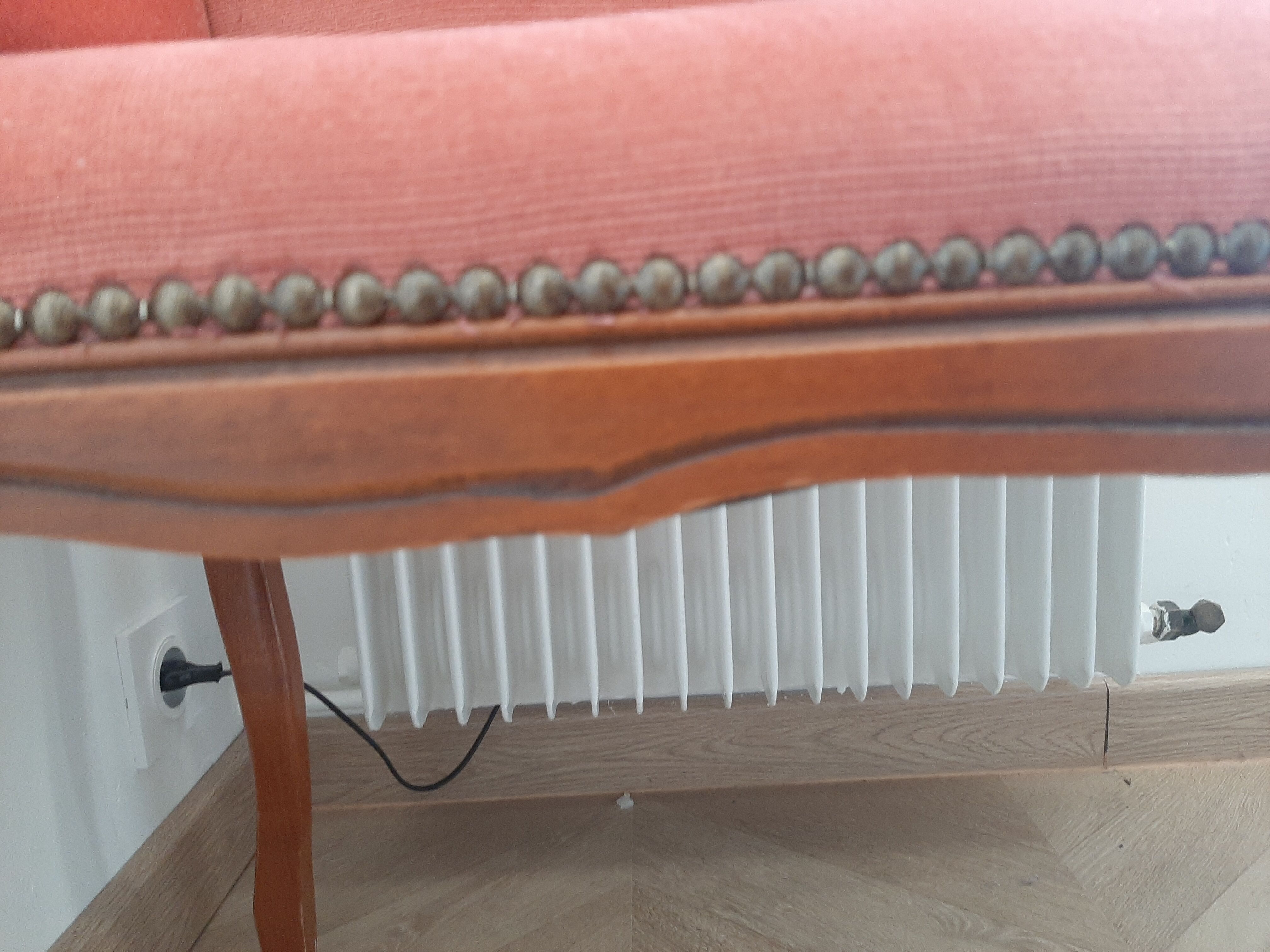 Armchair entrance furniture - loveseat- louis xv style
