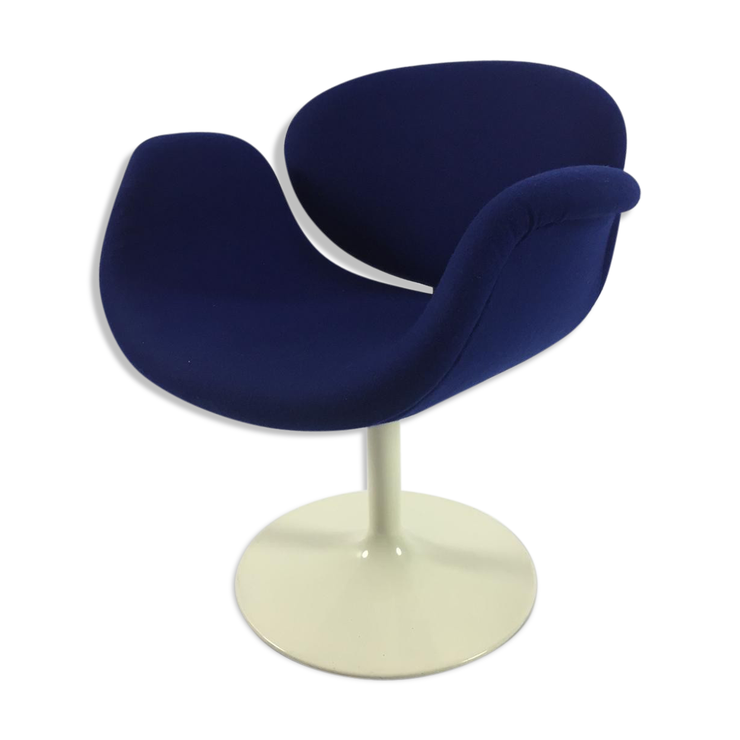 Chair Tulip blue by Pierre Paulin for Artifort 1960