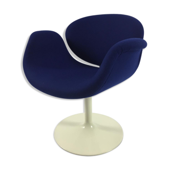 Chair Tulip blue by Pierre Paulin for Artifort 1960