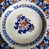 Lot de deux assiettes anciennes Minton 19ème