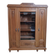 Art Deco walnut bookcase