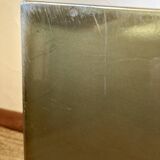 Electro-galvanised metal seat. Pharrell Williams / Vuitton parade, 2024.