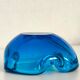 Murano Sommerso blue vide-poche 1970.