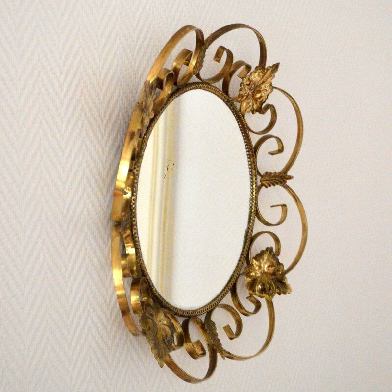 Vintage 50s sun mirror