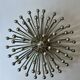 Lampe Pistillo, applique ou plafonnier en chrome Valenti Luce, design 1970