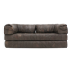 Vintage leather patchwork sofa 1970s