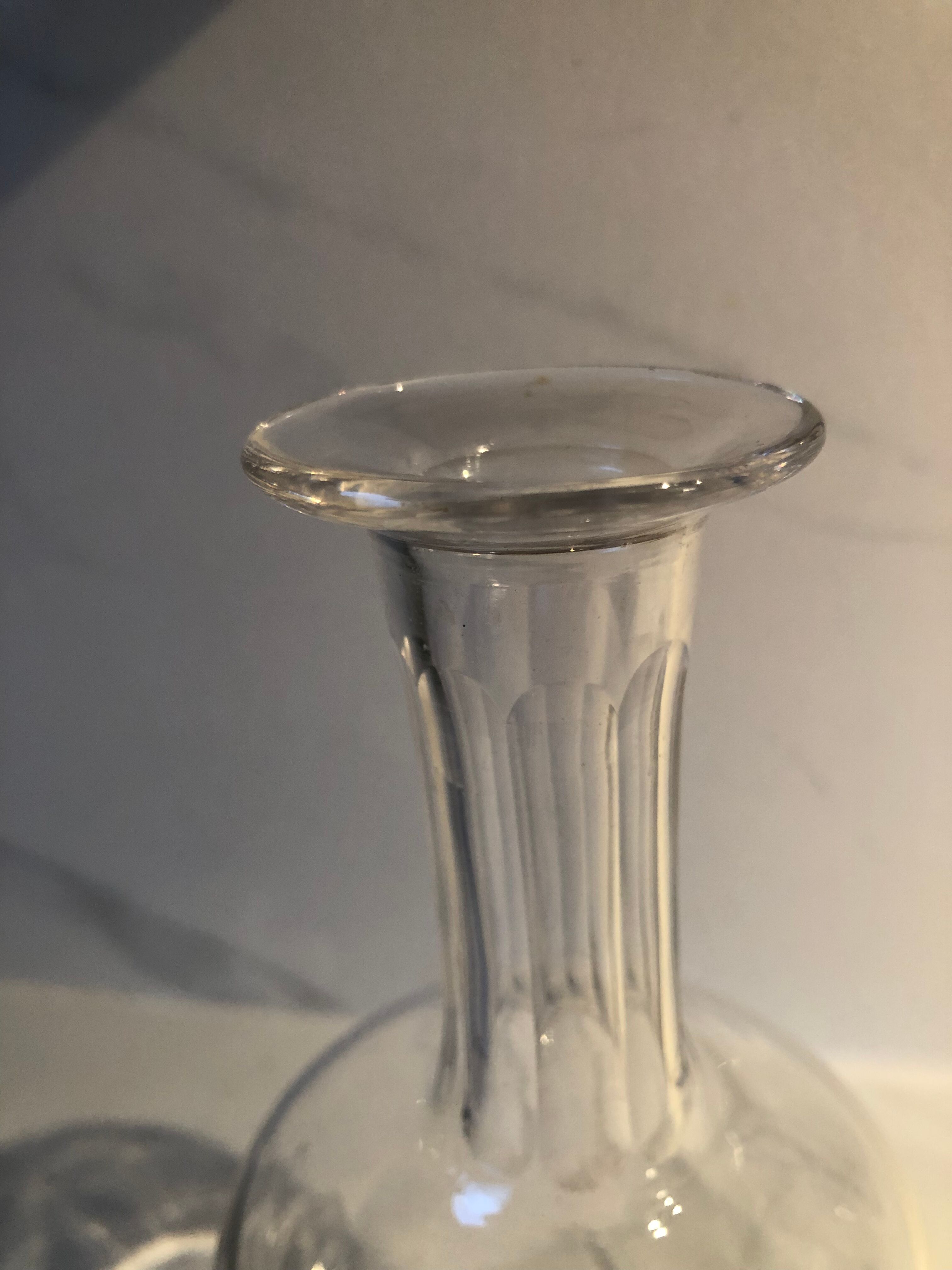 Carafe en verre