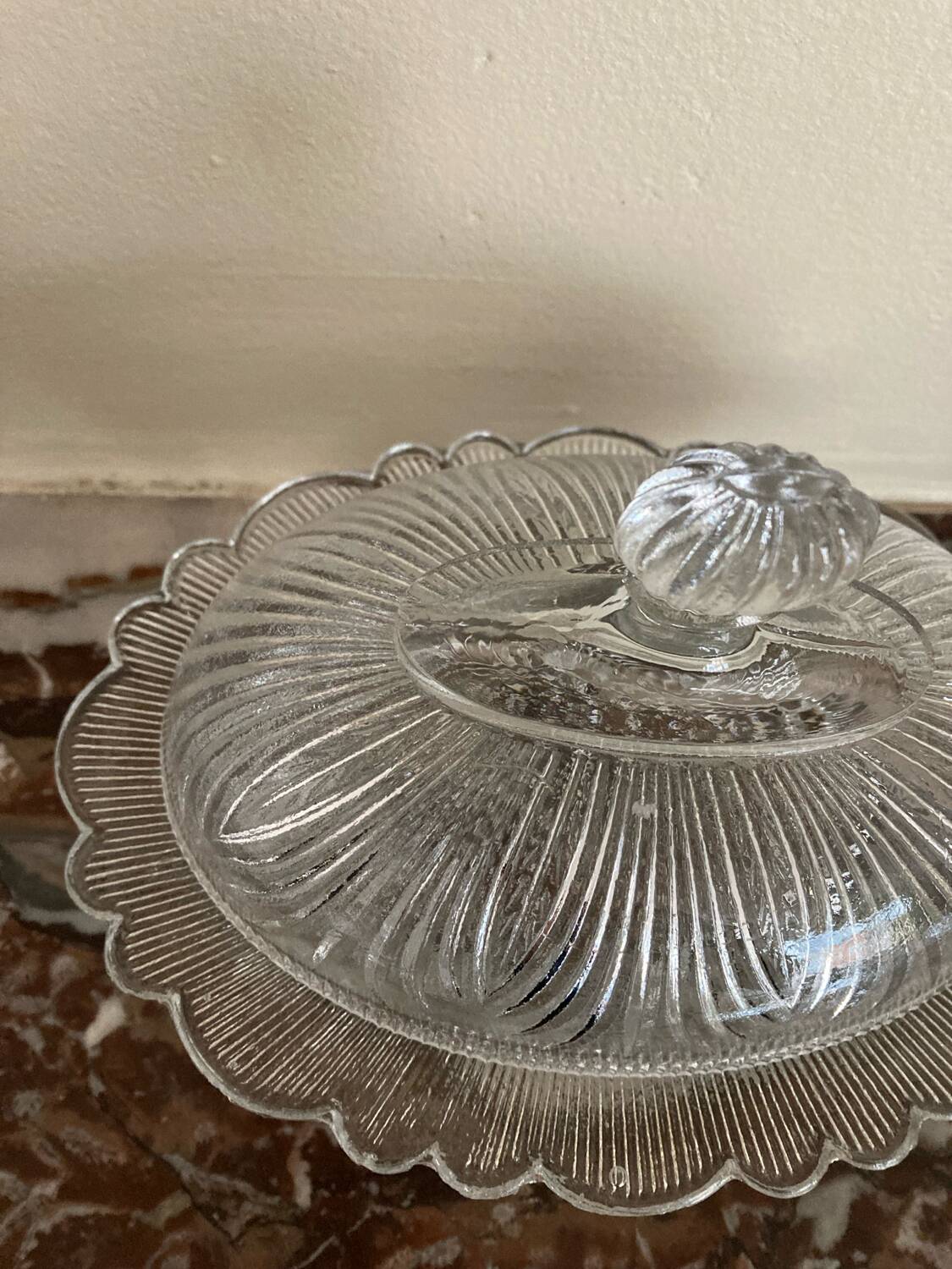 Candy box - glass candy dish