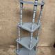 Antique corner shelf on legs
