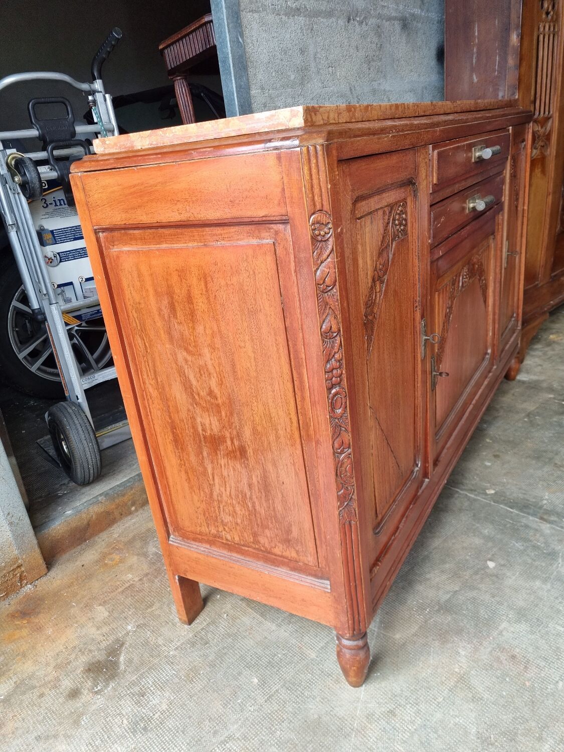 Two bodies sideboard