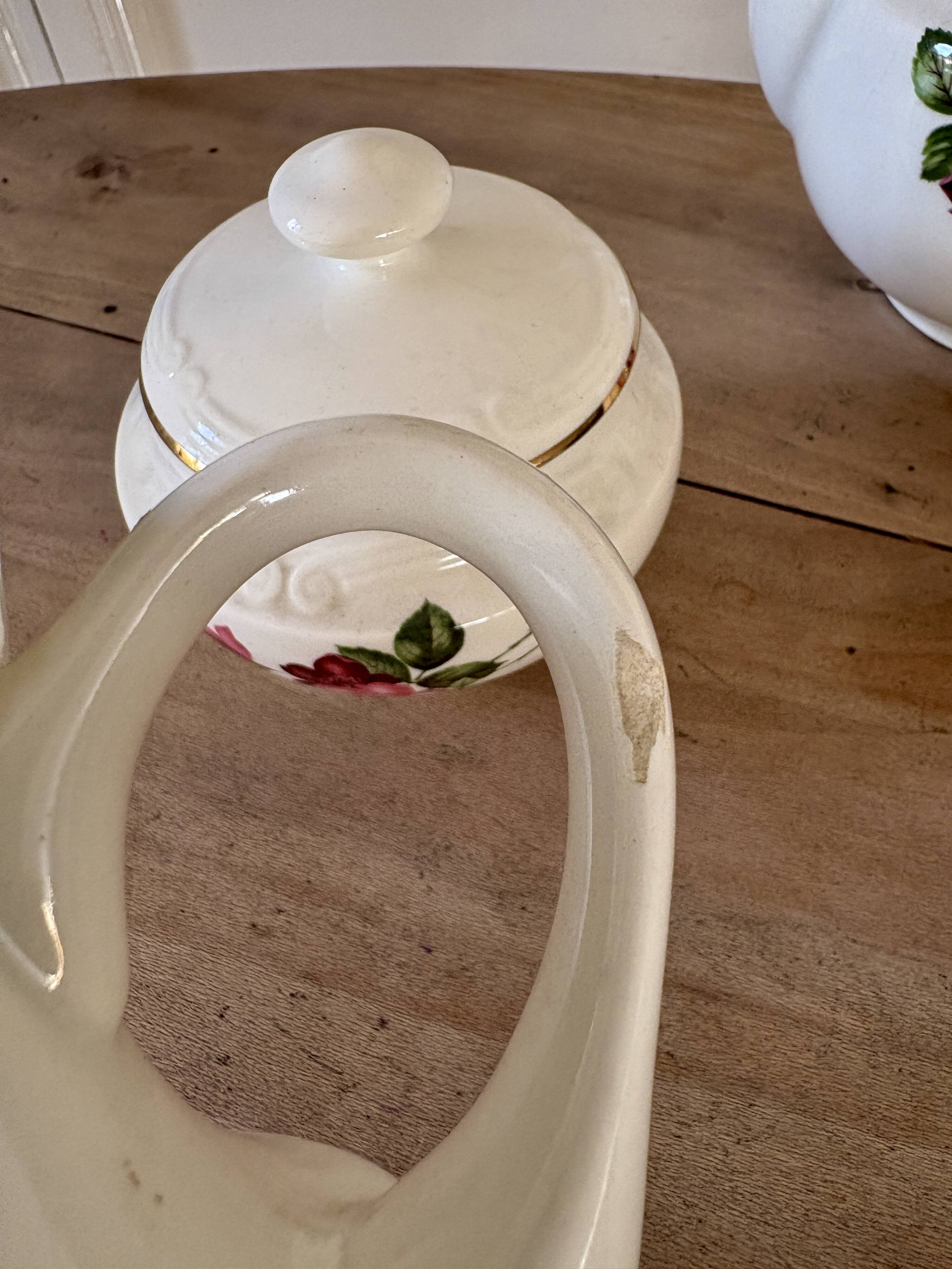 Vintage tea or coffee set - Chinon de Gien model