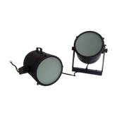 Paire d'appliques façon projecteur de scène