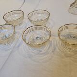 6 coupes à champagne 1930