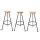 Tabourets de bar Tripos années 1950, Set de 5
