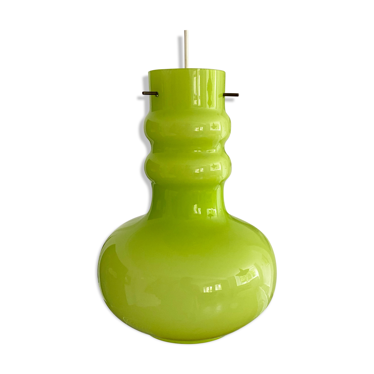 Vintage Italian opaline suspension